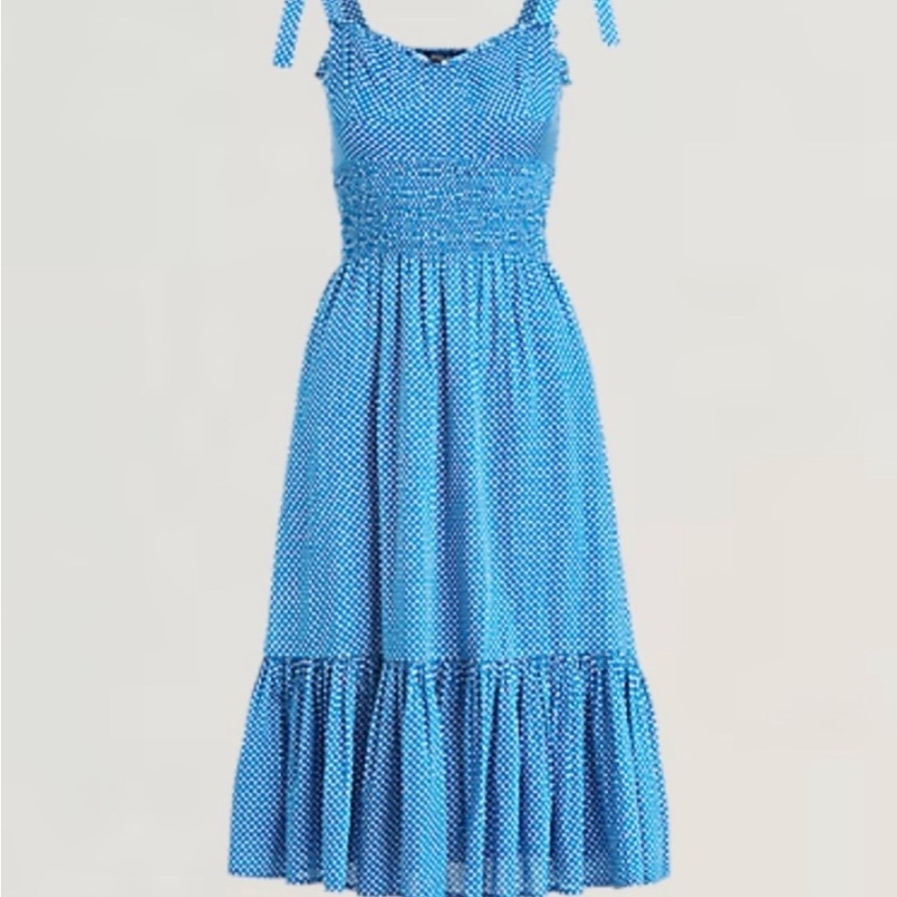 Polo Ralph Lauren blue and white star print dress! - Picture 11 of 11